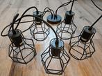 Gamma Miran Hanglamp Zwart - 5 Lichtpunten, Huis en Inrichting, Lampen | Hanglampen, Ophalen, Gebruikt, Metaal, Minder dan 50 cm