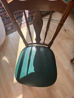 4 Antieke Eettafel Stoelen, Huis en Inrichting, Stoelen, Gebruikt, Bruin, Ophalen of Verzenden, Vier