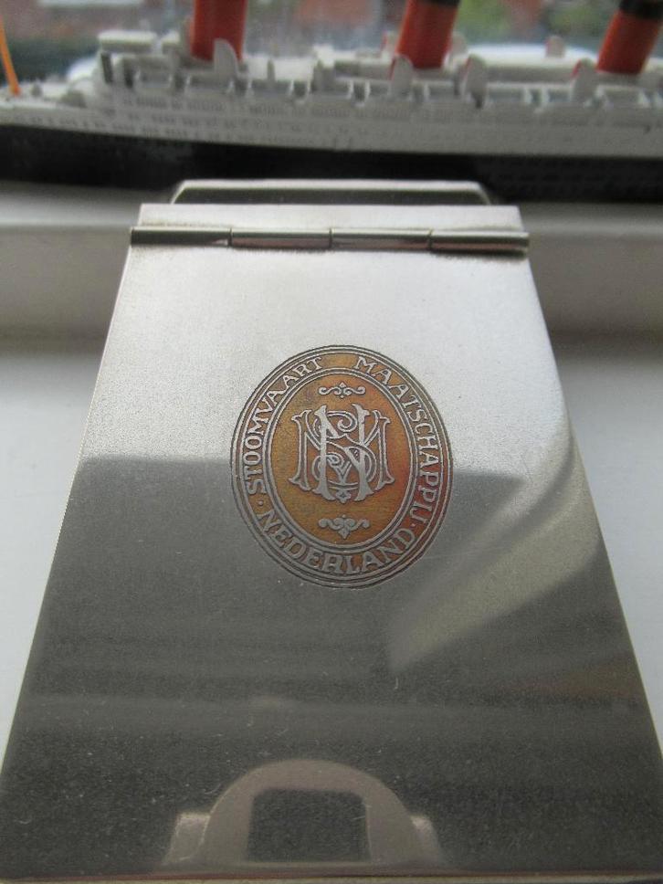 SMN Stoomvaart Mij. "Nederland" notitieblokje 1930, Verzamelen, Scheepvaart, Zo goed als nieuw, Gebruiksvoorwerp, Verzenden