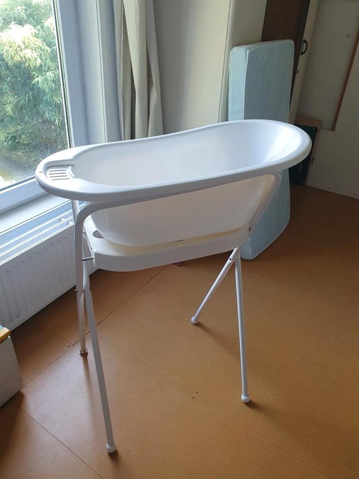 Babybadje met Standaard - Hema, Kinderen en Baby's, Badjes en Verzorging, Gebruikt, Badje, Hema, Standaard, Ophalen