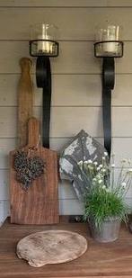 Stoere brocante houten (snij)plank, Ophalen of Verzenden