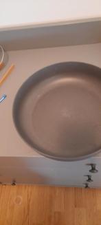 Grijze kunststof schaal - 30 cm doorsnee, Ophalen, Gebruikt, Overige materialen, Overige typen