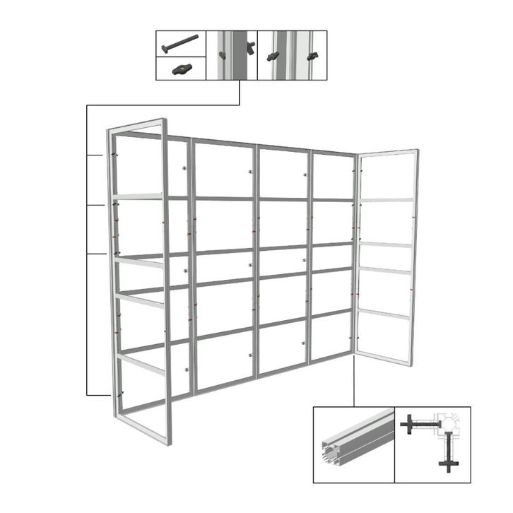Wentex Setframe voor visuals, Muziek en Instrumenten, Licht en Laser, Nieuw, Licht, Verzenden