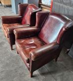 Set schapenleren oorfauteuils. Izgs, Huis en Inrichting, Fauteuils, Ophalen, ., ., .