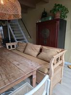 Grenen Klepbank - 223cm breed, Ophalen