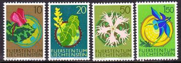 Liechtenstein 1971 pf mi 539 - 542 bloemen beschikbaar voor biedingen
