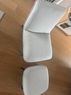 Lounchestoel Lanterfant met hocker, Huis en Inrichting, Fauteuils, Ophalen of Verzenden, Zo goed als nieuw, 75 tot 100 cm, 50 tot 75 cm
