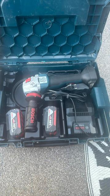 Bosch GWS 18V-10 PC 18V haakse slijper L-boxx  125mm beschikbaar voor biedingen