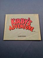 NES - Kirby's Adventure handleiding, Spelcomputers en Games, Games | Nintendo NES, Vanaf 3 jaar, Avontuur en Actie, 2 spelers