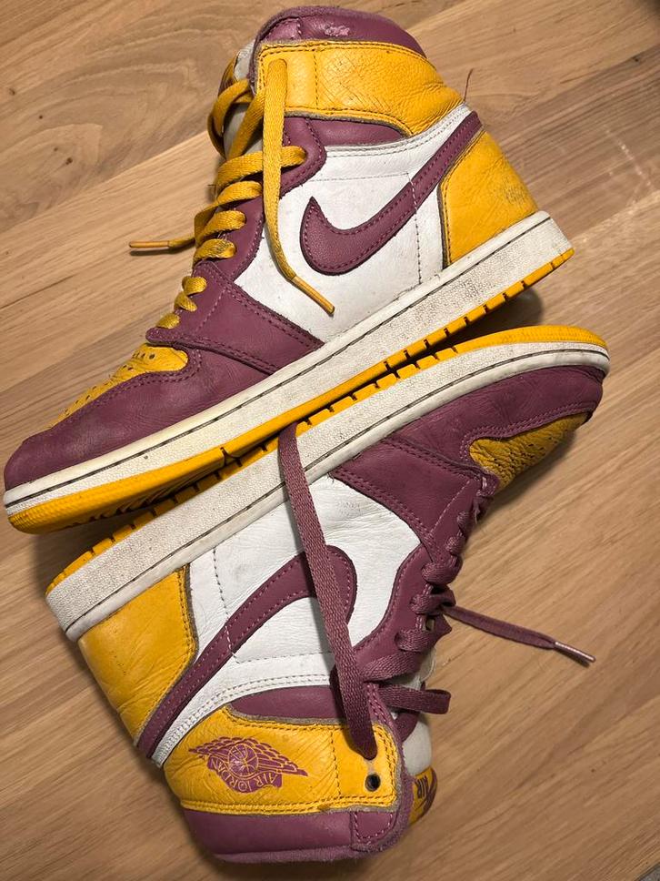 Nike Air Jordan 1 Retro High OG Brotherhood maat 41, Kleding | Heren, Schoenen, Gedragen, Sportschoenen, Overige kleuren, Ophalen of Verzenden