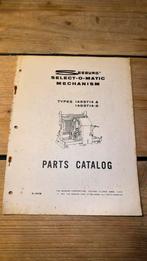 Seeburg 145ST14 en 145ST14-5 parts catalog, Verzamelen, Automaten | Jukeboxen, Ophalen of Verzenden, Zo goed als nieuw, 1950 tot 1960