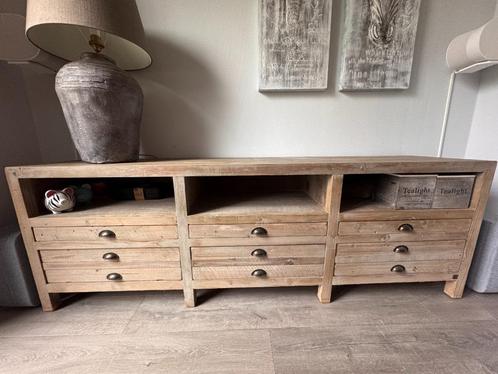 Dressoir / TV kast, Huis en Inrichting, Kasten | Televisiemeubels, Gebruikt, Minder dan 100 cm, 200 cm of meer, 25 tot 50 cm, Teakhout