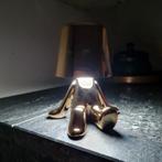 Goud mannetje led lamp 3x dimbaar usb oplaadbaar. Nieuw, Nieuw, Ophalen of Verzenden