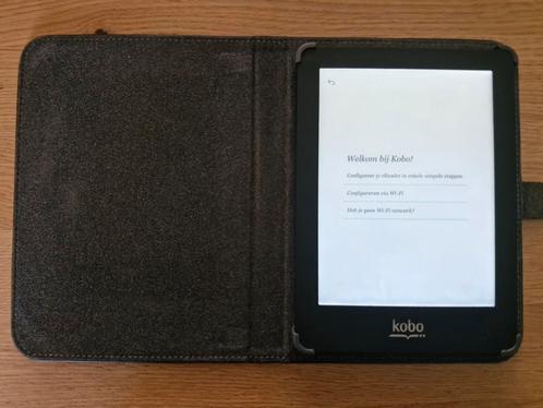 E-reader Kobo Glo, zwart, 6 inch touchscreen, Computers en Software, E-readers, Zo goed als nieuw, 6 inch of minder, 4 GB of minder