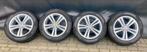 Originele Volkswagen Tiguan sebring set, Auto-onderdelen, Ophalen, 18 inch, Gebruikt, Banden en Velgen