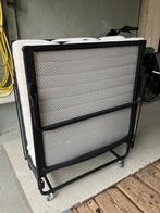 1 persoons vouwbed, Overige materialen, Eenpersoons, Zwart, Nieuw