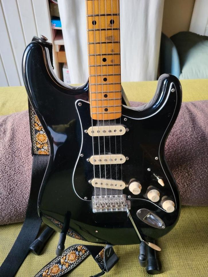 Squier JV serie stratocaster 1983, Muziek en Instrumenten, Snaarinstrumenten | Gitaren | Elektrisch, Gebruikt, Solid body, Overige merken