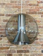 Globe 2000 XL hanglamp Frank Ligtelijn Raak Amsterdam 1960s, Huis en Inrichting, Lampen | Vloerlampen, Ophalen, Gebruikt, X, Glas
