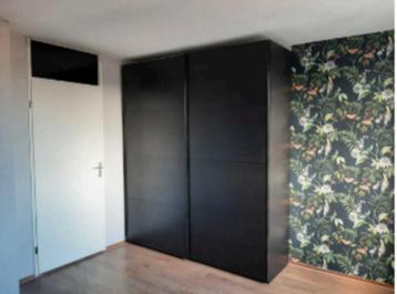 IKEA Pax Malm | Kledingkast | 2 Schuifdeuren | Zwart / Bruin beschikbaar voor biedingen