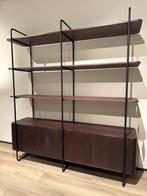 Wandkast Eleonora bruin breedte:190 cm, Ophalen, 200 cm of meer, Info@vissermeubelen.nl, 150 tot 200 cm