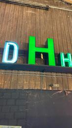 Neon doosletters, Ophalen of Verzenden, Gebruikt, Lichtbak of (neon) lamp