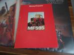 Massey ferguson 595 folder, Folder, Gelezen, Verzenden