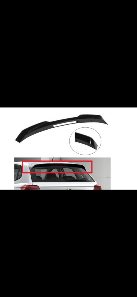 Volkswagen POLO 17-21 spoiler, Ophalen of Verzenden