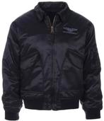 Bomber jack zwart en groen piloten jassen winterjas, Overige kleuren, Nieuw, Overige maten, Ophalen of Verzenden