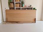 Skantrae Eiken Opdekdeur 88x211cm - Nieuwstaat, Ophalen, 80 tot 100 cm, Binnendeur, Zo goed als nieuw