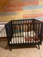 Baby box zwart incl boxkleed nijntje, Kinderen en Baby's, Boxen, Ophalen, Gebruikt, Rechthoekig, In hoogte verstelbaar
