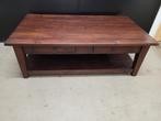 Salontafel hout lxbxh 140x80x48cm, Ophalen, Gebruikt, 100 tot 150 cm, 50 tot 100 cm