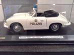 Bburago 1:18 Porsche 356 B "Polizei Koln" Vitrinebox, Hobby en Vrije tijd, Modelauto's | 1:18, Ophalen of Verzenden, Bburago