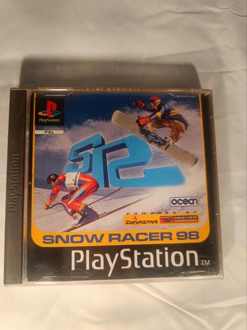 Snow racer 98 playstation 1 compleet, Spelcomputers en Games, Games | Sony PlayStation 1, Gebruikt, Racen en Vliegen, 2 spelers