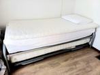 3 eenpersoons bedden met matras, Ophalen, Gebruikt, 90 cm, Eenpersoons