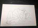 Inkt tekening vermoedelijk Picasso (2), Ophalen of Verzenden