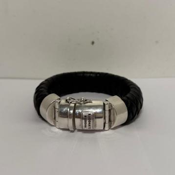 Buddha to Buddha Armband Ben Leer Zwart Gebruikt  beschikbaar voor biedingen