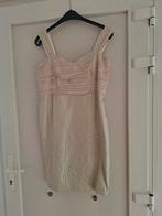 Addy van den Krommenacker Mantelpakje, Beige, Maat 42/44 (L), Ophalen of Verzenden, Zo goed als nieuw