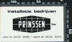 Sticker: Prinssen Installatie Bedrijven - Uden - Veghel, Ophalen of Verzenden