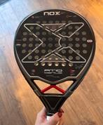 Nox AT10 Luxury 18K Tapia Padelracket, Ophalen of Verzenden, Gebruikt, Padelracket