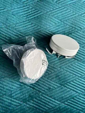Ventilatie toevoerventiel wit/klemveren 80mm 2 stuks NIEUW beschikbaar voor biedingen