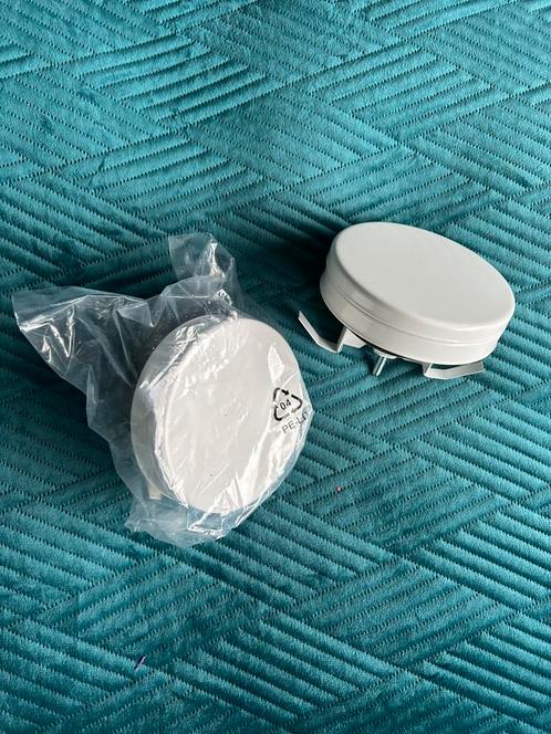 Ventilatie toevoerventiel wit/klemveren 80mm 2 stuks NIEUW, Doe-het-zelf en Verbouw, Ventilatie en Afzuiging, Nieuw, Ventilator en Afzuiger