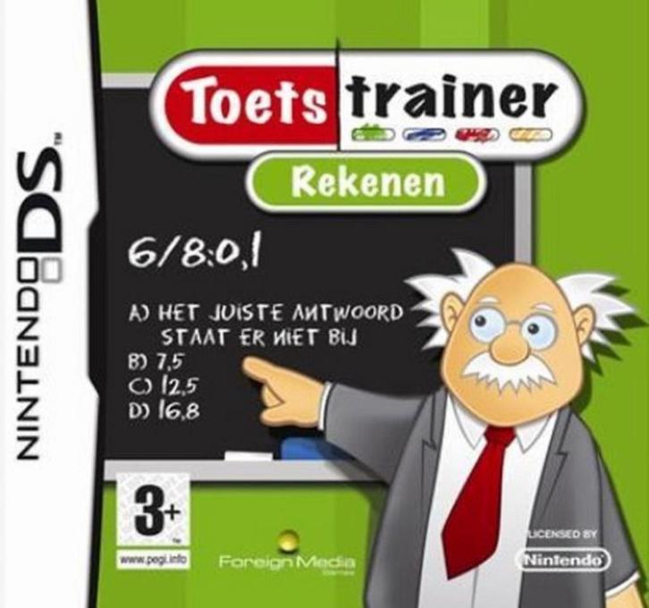 Nintendo DS Toetstrainer - rekenen, Spelcomputers en Games, Games | Nintendo DS, Zo goed als nieuw, Avontuur en Actie, 1 speler
