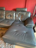 Leren bank, Ophalen, 250 tot 300 cm, Gebruikt, 100 tot 125 cm