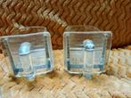 Vintage Glazen Grutterbakjes - Set van 2, Antiek en Kunst, Antiek | Glas en Kristal, Ophalen of Verzenden