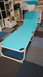 Lichtgewicht Strandbed / Stretcher in Goede Staat, Tuin en Terras, Ligbedden, Ophalen, Zo goed als nieuw, Aluminium, Inklapbaar