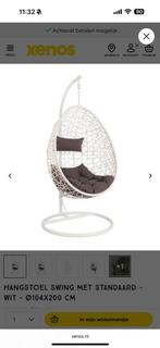 Hangstoel xenos wit, Ophalen, Zo goed als nieuw, Wit, Eén