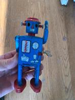 Blikken speelgoed: robot en bootje, Ophalen of Verzenden