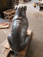 Bulldog decoratie beeld 100 cm, Ophalen, Zo goed als nieuw, Mens