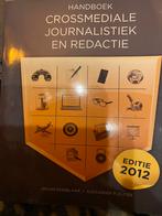 Handboek Crossmediale Journalistiek en Redactie, Boeken, Studieboeken en Cursussen, Ophalen of Verzenden, Zo goed als nieuw
