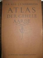 Bos-Niermeyer Atlas der gehele aarde, 1947, 37e druk, Boeken, Atlassen en Landkaarten, Bosatlas, 1800 tot 2000, Wereld, Ophalen